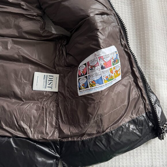 Moncler Down Vest Tibb Black Down - Picture 8 of 8